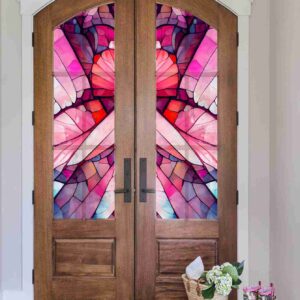 Geometric Pattern Window Decals (4)
