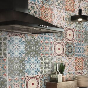 peel and stick mosaic tile