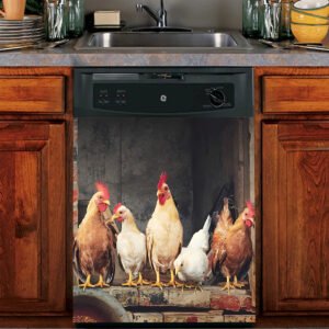 Five Chickens In A Henhouse (6)