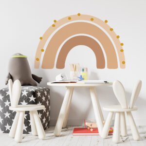 Simple Three Colours Wall Sticker (5)